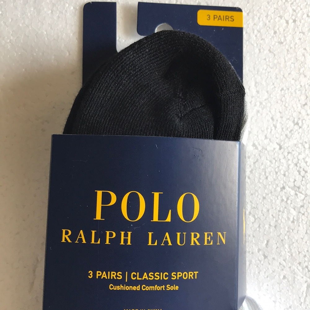 Polo Ralph Lauren Classic Sport Socks 10-13 - Picture 3 of 8